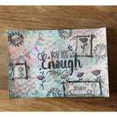 Creative Expressions Designer Boutique Clear Stamp 6"x 4" - Enough*