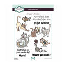 Creative Expressions Designer Boutique Clear Stamp 6"x 8" - Feline Good!*