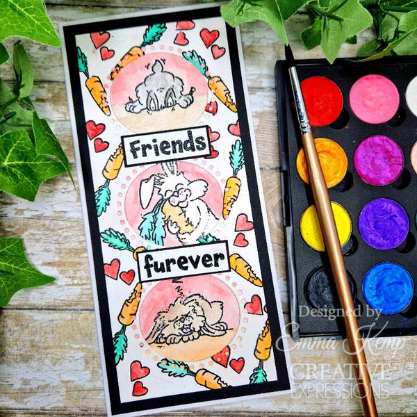 Creative Expressions Designer Boutique Clear Stamp 6"x 8" - No Bunny Like You*