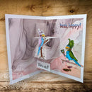 Creative Expressions Designer Boutique Clear Stamp 6"x 8" - A Wheelie Good Day*