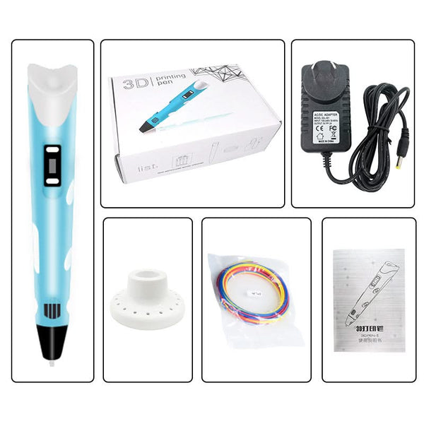 Universal Crafts 3D Printing Pen - Blue