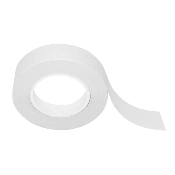 Roll of white tape on a white background