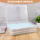 Universal Crafts Stackable A4 Paper Storage Organiser 4 Pack