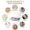 Universal Crafts Stackable A4 Paper Storage Organiser 4 Pack
