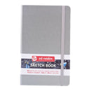 Talens Art Creations Sketch Book 13cm x 21cm - Shiny Silver