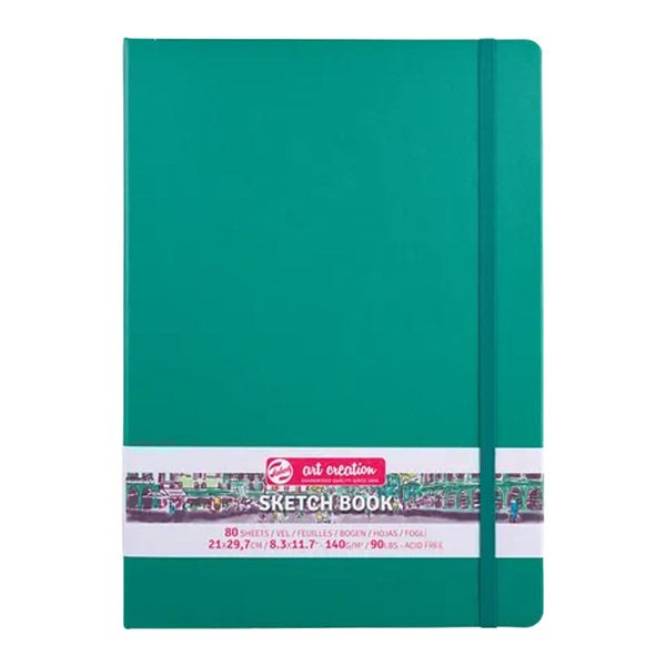 Talens Art Creations Sketch Book 21cm x 30cm - Forest Green