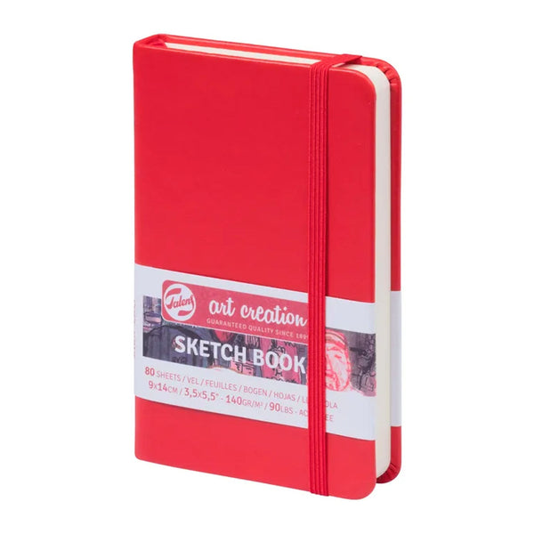 Talens Art Creations Sketch Book 9cm x 14cm - Red