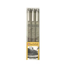 Sakura Pigma Micron 3/Pkg Set - Black - 003, 005, 02