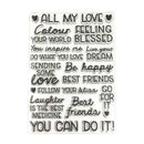 Crafters Companion Clear Stamps - All My Love