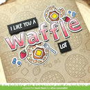 Lawn Fawn Clear Stamp Set - A Waffle Lot*