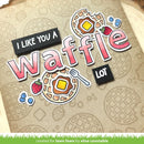 Lawn Fawn Clear Stamp Set - A Waffle Lot