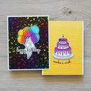 Simon Hurley create. Clear Stamps 6"X9" Birthday Party*
