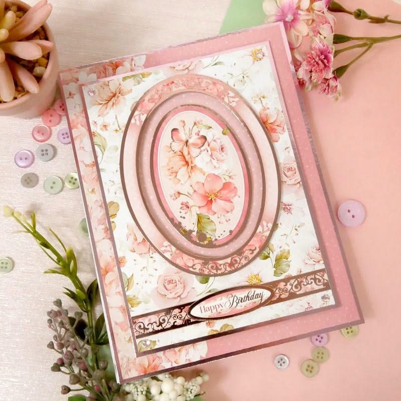 8 X 8 PAPER PAD - BLOSSOM SERENITY main image 0