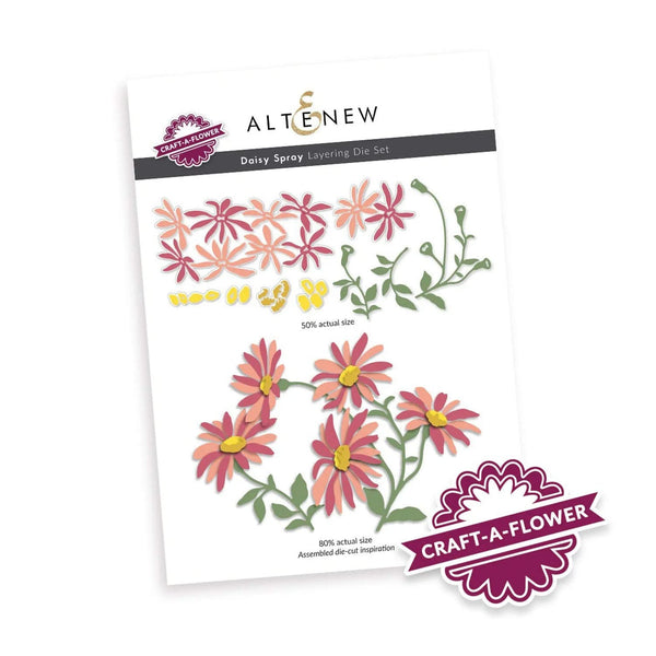 Altenew Craft-A-Flower: Daisy Spray Layering Die Set