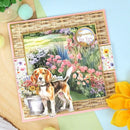 Hunkydory Jack Russell Terrier & Beagle Decoupage Topper Sheet*