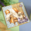 Hunkydory Pug & Chihuahua Decoupage Topper Sheet*
