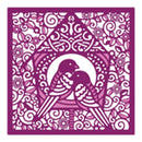 Die'sire Create-A-Card Interchangeable Dies Love Birds, 5X5*
