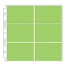 Doodlebug Page Protectors 12X12 12/Pkg (6) 6X4 Pockets*