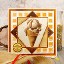 Hunkydory For the Love of Masks - For the Love of Masks - Sweet Chocolate Frame & Background*