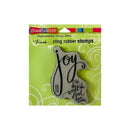 Stampendous Cling Stamp 2.5"x 3.5" - Joy Has Come