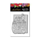 Stampendous Laurel Burch Cling Stamp - Kindred Holiday