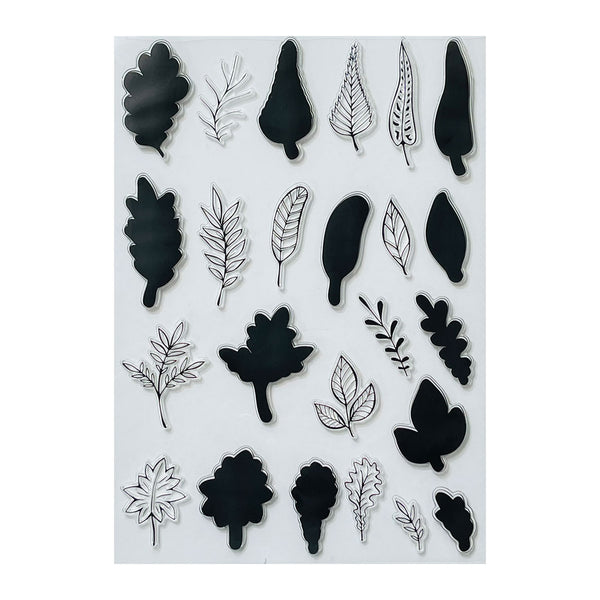 Poppy Crafts Clear Stamps - Shadow Leaves*