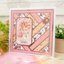 Hunkydory Blushing Blossoms Luxury Foiled Edge-to-Edge Cardstock