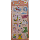 Poppy Crafts Puffy Sticker - Magical Unicorn*