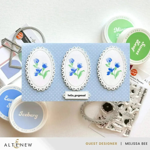 Altenew Mini Delight: Fabulous Flowers Stamp & Die Set