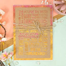 Hunkydory Moonstone Dies - Many Thanks Background Panel*