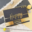 Hunkydory Moonstone Combos - Essential Greetings - Happy*