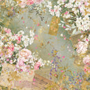 Crafter's Companion Nature's Garden Vintage Rose Paper Pad 6"X6"*