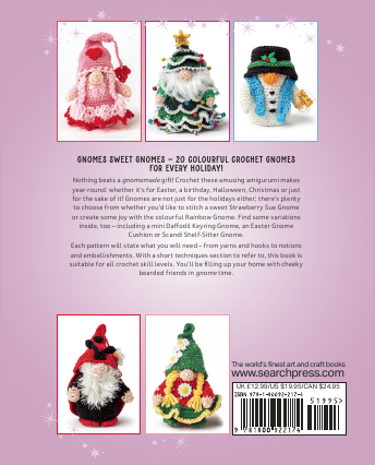 Search Press Gnomes to Crochet Project Book