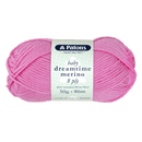 Patons Dreamtime Merino Wool 8ply 50g - Pop Pink