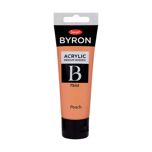 Jasart Byron Acrylic Paint 75ml - Peach