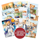 Hunkydory Pocket Pad - Ready, Teddy, Go!