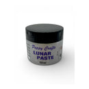 Jar of Poppy Crafts Silver Shimmer Paste on a white background