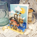 Hunkydory Moments & Memories Pop-Up Stepper Card - Shiver Me Timbers