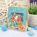 Hunkydory Moments & Memories Pop-Up Stepper Card - Mermaid kingdom