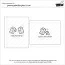 Lawn Fawn Clear Stamp Set - Porcu-Pine For You
