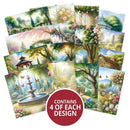 Hunkydory Square Pocket Pad - Garden of Dreams