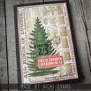 Tim Holtz Cling Stamps 7"X8.5" - Winter Woodlands*