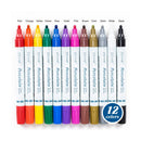 Poppy Crafts Porcelain Paint Markers - Bold Tip 12 Pack