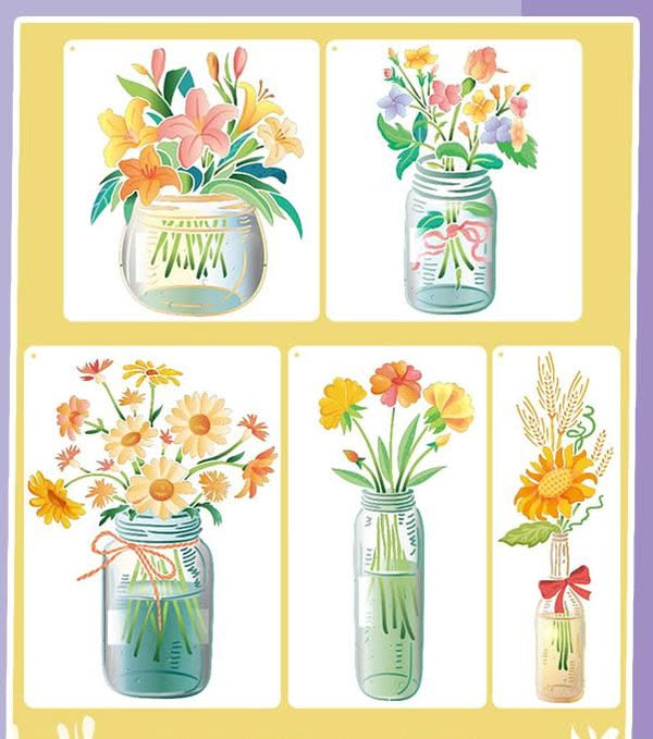 Poppy Craft Stencil Kit