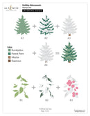 Altenew Holiday Adornments Stamp Set