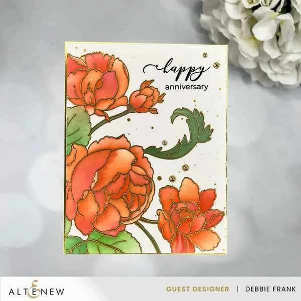 Altenew Flourishing Bouquet Stamp Set