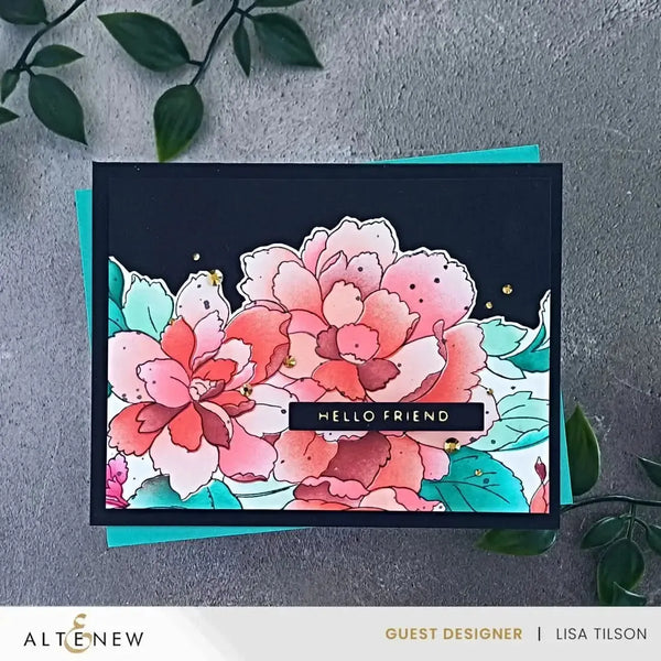 Altenew Flourishing Bouquet Stamp Set