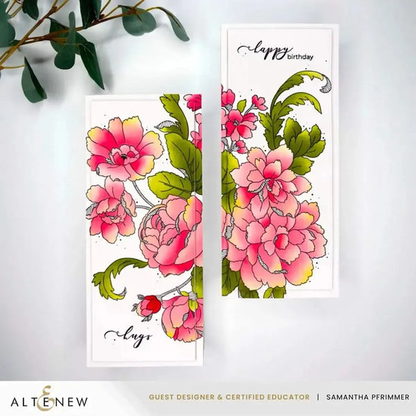 Altenew Flourishing Bouquet Stamp Set