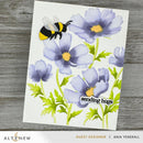 Altenew Dancing Cosmos Botanical 3D Embossing Folder