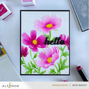 Altenew Dancing Cosmos Botanical 3D Embossing Folder
